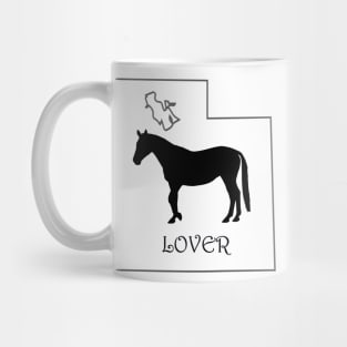 Utah Horse Lover Gift Mug